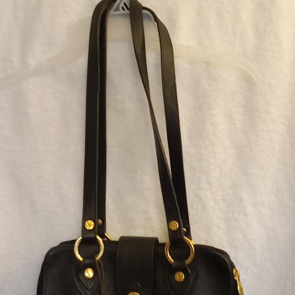 Valentina leather black purse - Picture 2 of 9